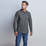 Mens Long Sleeve Elemental Golf Shirt