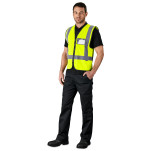 Direction En4 Hi-Viz Reflective Full Zip Vest