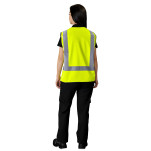 Direction En4 Hi-Viz Reflective Full Zip Vest