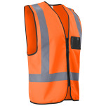 Direction En4 Hi-Viz Reflective Full Zip Vest