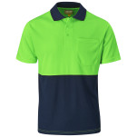 Inspector Two-Tone Hi-Viz Golf Shirt