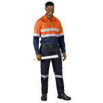Access Vented Two-Tone Reflective Work Shirt