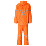 Outdoor Hi-Viz Reflective Polyester/PVC Rainsuit