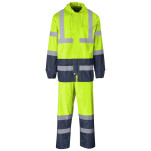 Torrent Two-Tone Hi-Viz Ref Polyester/PVC Rainsuit
