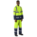 Torrent Two-Tone Hi-Viz Ref Polyester/PVC Rainsuit