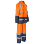 Torrent Two-Tone Hi-Viz Ref Polyester/PVC Rainsuit