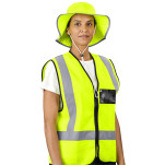 Roadside Hi-Viz Reflective Hat