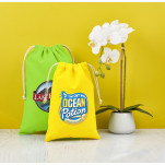 Allsorts Midi Cotton Drawstring Pouch