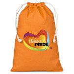 Allsorts Maxi Cotton Drawstring Pouch