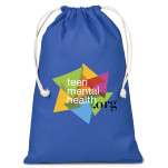 Allsorts Maxi Cotton Drawstring Pouch