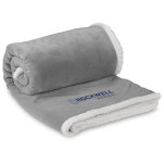 US Basic Mckinley Sherpa Fleece Blanket