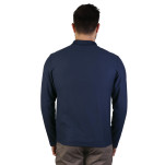 Long Sleeve Pique Knit Polo