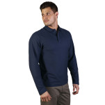 Long Sleeve Pique Knit Polo