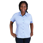 Ladies Classic Woven Shirt Short Sleeve