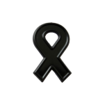 Awareness ribbon+ Pin with 1 colour