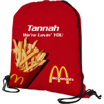 Personalised Drawstring bag with FC