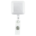 Square Retractor Reel with 1 colour pad print