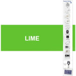 20mm Screen printed lan + swivel with 1 col