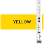 20mm Screen printed lan + snap with 1 col