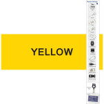 20mm Screen printed lan + lobster with 1 col