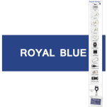 25mm Screen print lan + lobster with 1 col