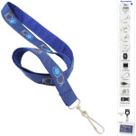 Double Layer Printed Lanyard with 1 col print