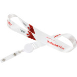 Perla Retractor Reel Lanyard with ful col single s