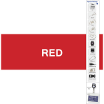  20mm Polytape Lanyard with 1 col + Swivel croc