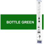 Screen print 20mm Polytape + Lobster with 1 col