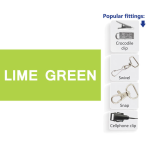 Unbranded Jellybean Lanyard Swivel