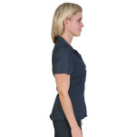 Roselina Blouse Short Sleeve - Check 1