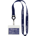 Hadley Retractor Reel Lanyard with ful col