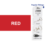 Jellybean Domed Lanyard with FC + Swivel