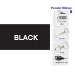 Jellybean Domed Lanyard with FC + Swivel