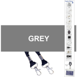 Screen Printed Open Lanyard + Snap with 1 col