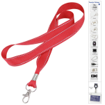 Glow in the Dark Lanyard with 1col + Swivel