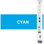 Glow in the Dark Lanyard with 1 col + Snap