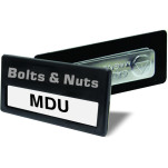 Black Concept Badge with Magnet +1 colour print