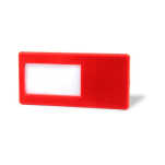 Black Partner Name Badge + Magnet with 1 col