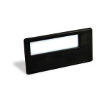 Black Process Name Badge with Magnet +1 col print