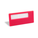 Black Process Name Badge with 1 col print+pin