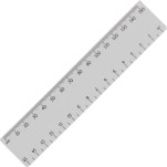 15cm Standard Ruler with 1 colour print