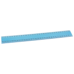 30cm Transparent Jumbo Ruler with 1 colour print
