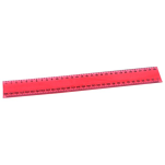 30cm Transparent Jumbo Ruler with 1 colour print