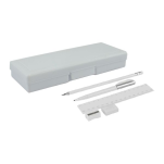 Plastic Stationery Set with 1 colour print