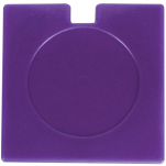 Square License Disk Holder 1 col (fits round disk)