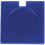 Square License Disk Holder 1 col (fits round disk)