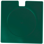 Square License Disk Holder 1 col (fits round disk)