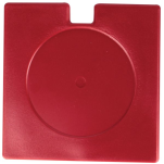 Square License Disk Holder 1 col (fits round disk)