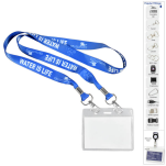 Dye Sublimation Open Lanyard +Pouch with ful col